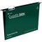 Rexel Crystalfile Extra Polypropylene Suspension Files, V Base, Foolscap, Green, Pack of 25