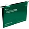 Rexel CrystalFiles Extra Suspension Files, V Base, 15mm Capacity, A4, Green, Pack of 25