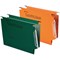 Rexel Crystalfile Classic Manilla Lateral Suspension Files, 330mm Width, 15mm V Base, Green, Pack of 50
