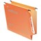 Rexel Crystalfile Classic 15mm Lateral File Orange (Pack of 50)