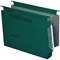 Rexel Crystalfile Classic Manilla Lateral Suspension Files, 330mm Width, 50mm Square Base, Green, Pack of 25
