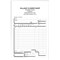 Twinlock Scribe 855 Counter Sales Receipt Business Form, 2-Part, Pack of 100