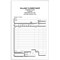 Twinlock Scribe 855 Counter Sales Receipt Business Form, 3-Part, Pack of 75