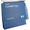 Rexel Crystalfile Extra 50mm Lateral File Blue (Pack of 25)