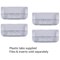 Rexel Cyrstalfile Classic and Extra Suspension File Tabs, Clear, Pack of 50