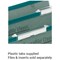 Rexel Cyrstalfile Classic Linked Suspension File Tabs, Clear, Pack of 50