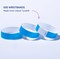Avery Tyvek Paper Bracelets/Wristbands, Blue, Pack of 500