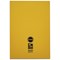 Rhino Exercise Book, 80 Pages, 7mm Squares, A4, Yellow, Pack of 50
