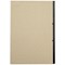 Rhino Recycled Refill Pad, A4, Ruled with Margin, 320 Pages, Kraft, Pack of 3