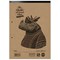 Rhino Recycled Refill Pad, A4, Ruled with Margin, 160 Pages, Kraft, Pack of 5
