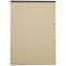 Rhino Recycled Refill Pad, A4, Ruled with Margin, 160 Pages, Kraft, Pack of 5