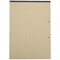 Rhino Recycled Refill Pad, A4, Ruled with Margin, 160 Pages, Kraft, Pack of 5