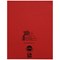 Rhino Exercise Book, 8mm Ruled, 80 Pages, 226 x 178mm, Red, Pack of 100