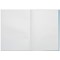 Rhino Exercise Book, 10mm Square, 80 Pages, A4, Light Blue, Pack of 50