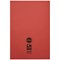 Rhino Exercise Book, 8mm Ruled, 80 Pages, A4, Red, Pack of 50