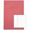 Rhino Exercise Books, 80 Pages, A4, 8mm Ruled, Pink Contract, Pack of 50