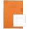 Rhino Exercise Books, 80 Pages, A4, 8mm Ruled, Orange Contract, Pack of 50