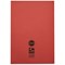 Rhino Exercise Books, 80 Pages, A4, 8mm Ruled, Red Contract, Pack of 50