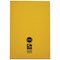 Rhino Exercise Books, 80 Pages, A4, 8mm Ruled, Yellow Contract, Pack of 50