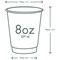 Vegware Double Wall Cup, 227ml, Kraft Brown, Pack of 500