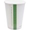 Vegware Single Wall Hot Cup, 341ml, White, Pack of 1000