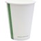 Vegware Single Wall Hot Cup, 341ml, White, Pack of 1000