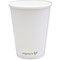 Vegware Single Wall Hot Cup, 341ml, White, Pack of 1000
