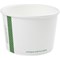Vegware Soup Container, 16oz, 115-Series, White, Pack of 500