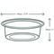 Vegware Cold Portion Pot, 56ml, Clear, Pack of 2000