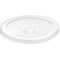 Vegware Deli Container Round Lid, 227-909ml, Clear, Pack of 500