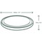 Vegware Deli Container Round Lid, 227-909ml, Clear, Pack of 500