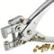 Rexel 950 Solid Steel Eyeletter Punch, For 13mm Holes, Chrome