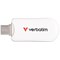 Verbatim Plectra USB-C Flash Drive, 64GB, White