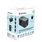 Verbatim UTA-06 GaN III Universal Travel Adapter, 2x USB-C PD 100W + QC4+/2x USB-A QC 3.0, Black