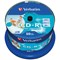 Verbatim CD-R Inkjet Printable AZO Writable Blank CDs, Spindle, 700mb/80min Capacity, Pack of 50