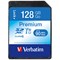 Verbatim Premium SDXC Media Memory Card, 128gb