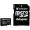 Verbatim Premium Micro SDXC Card with Adapter, 256GB