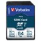 Verbatim Pro SDXC Memory Card, 64GB