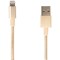Verbatim Sync and Charge Lightning Cable 100cm Gold