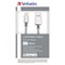 Verbatim Sync and Charge Lightning Cable 30cm Silver