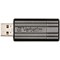 Verbatim Pinstripe USB 2.0 Flash Drive, 128GB