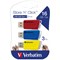 Verbatim Store and Click USB 3.0 Flash Drive, 16GB, Pack of 3