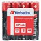 Verbatim AAA Alkaline Batteries, Pack of 4