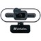 Verbatim AWC-02 Webcam with Light, 1080P HD