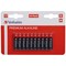 Verbatim AAA Alkaline Batteries, Pack of 10