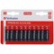 Verbatim AA Alkaline Batteries, Pack of 10