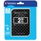 Verbatim Store 'n' Go USB 3.0 Portable Hard Drive, 2TB, Black Chequers Verbatim Store 'n' Go USB 3.0 Portable Hard Drive, 2TB, Black Chequers