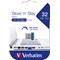 Verbatim Store 'n' Stay Nano USB 3.0 Flash Drive, 32GB