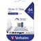 Verbatim Store 'n' Stay Nano USB 3.0 Flash Drive, 64Gb Verbatim Store 'n' Stay Nano USB 3.0 Flash Drive, 64Gb
