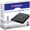Verbatim External Slimline USB CD/DVD Writer, Black